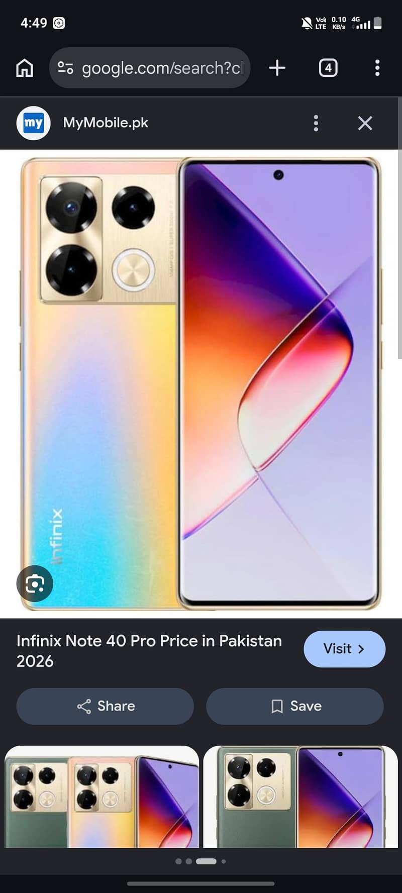 Infinix Note 40 Pro 0