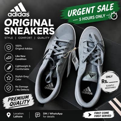 Original Adidas Sneakers – Like New – Premium Quality – Urgent Sale