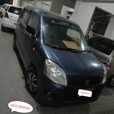 Suzuki Wagon R 2014 hone used excellent car urjent sell