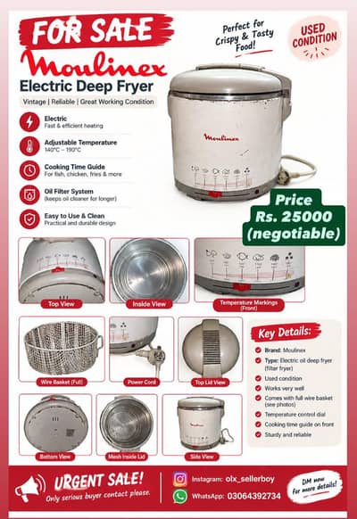 Elecctric Deep fryer