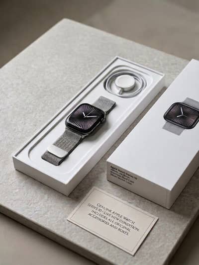ALHAMDULILLAH Original Apple Watch Series 10 46mm Jet Black with box