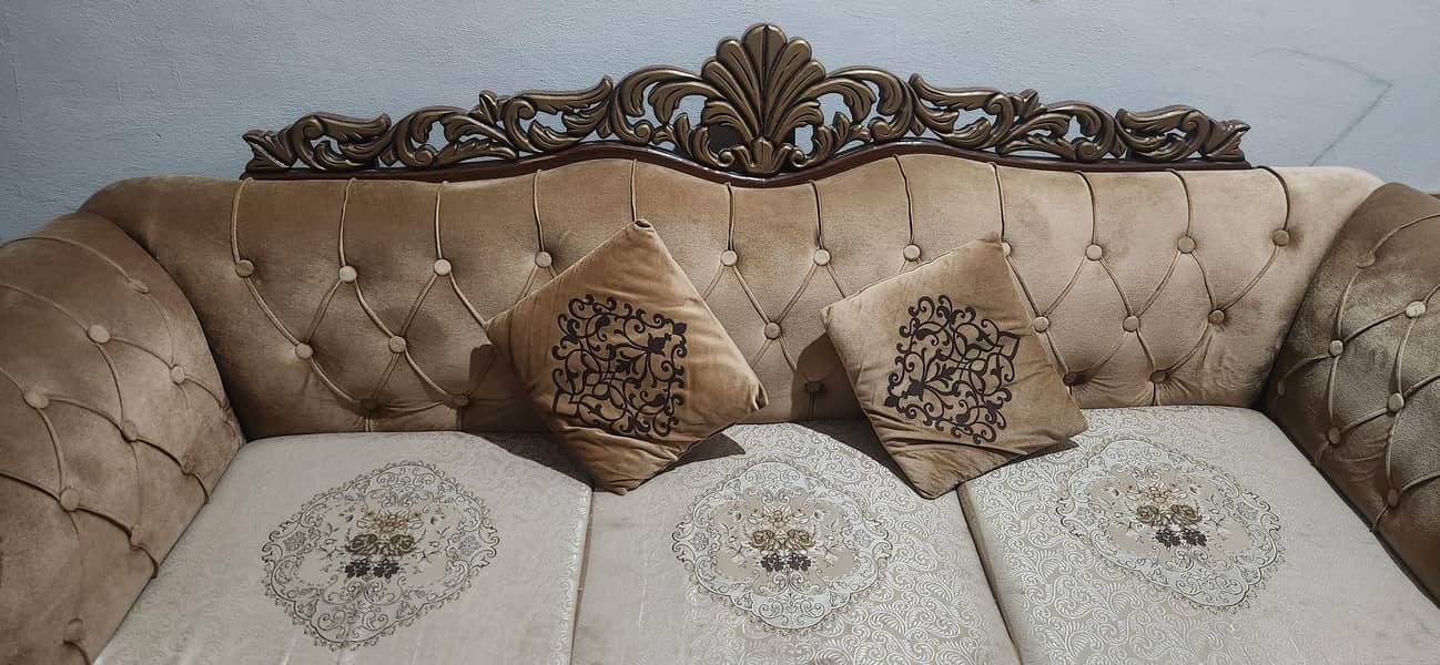 Sofa Set with Tables 1