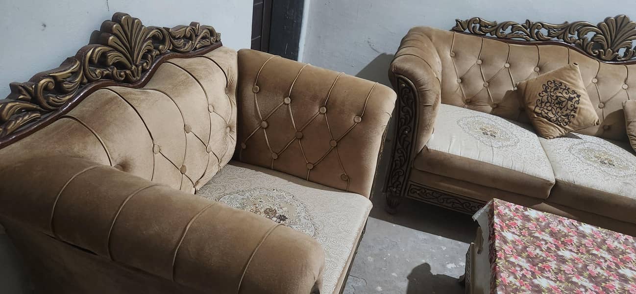 Sofa Set with Tables 2