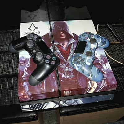 PS4 1TB Original + Jailbreak FW 12.02 | 2 Controllers | Games