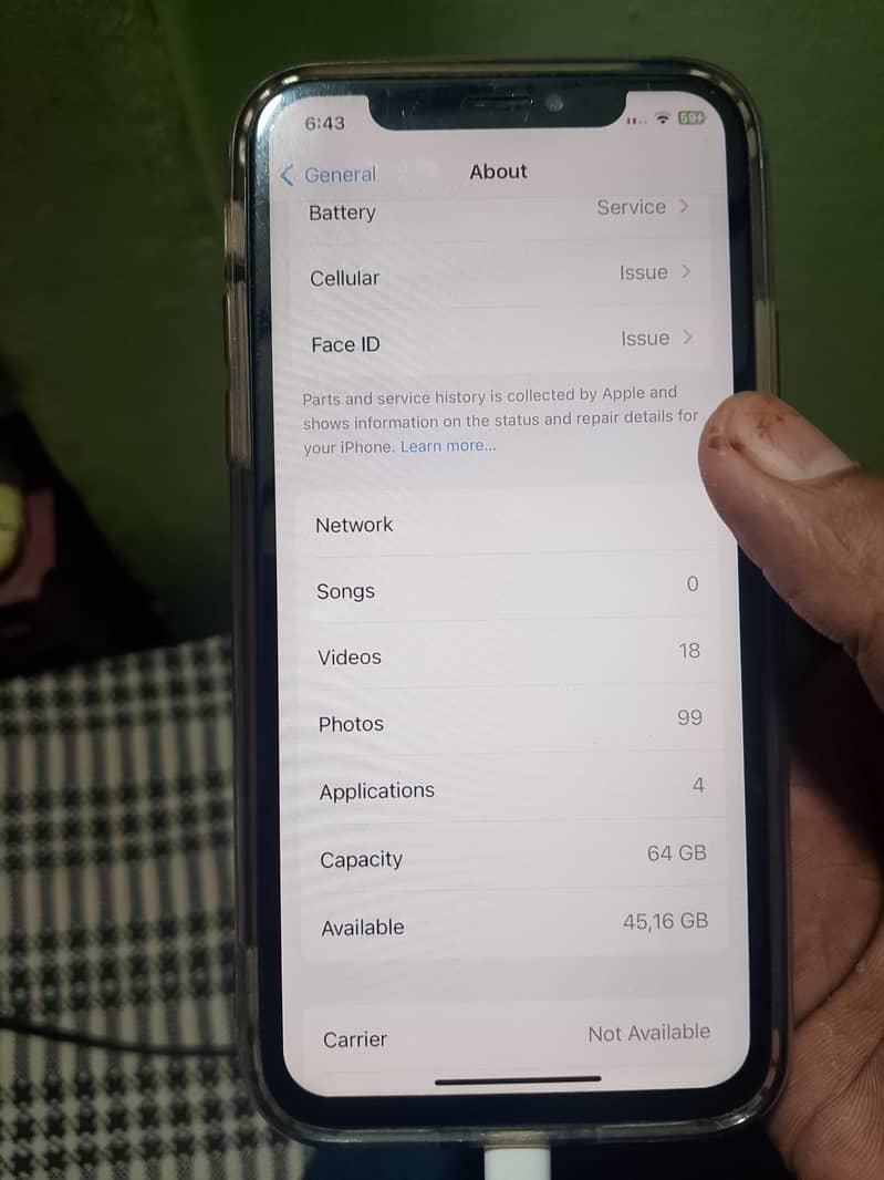 Apple iPhone X 7
