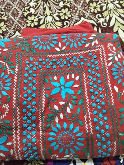 خواتین کا خوبصورت ہینڈ ایمبرائیڈری سوٹ نیا