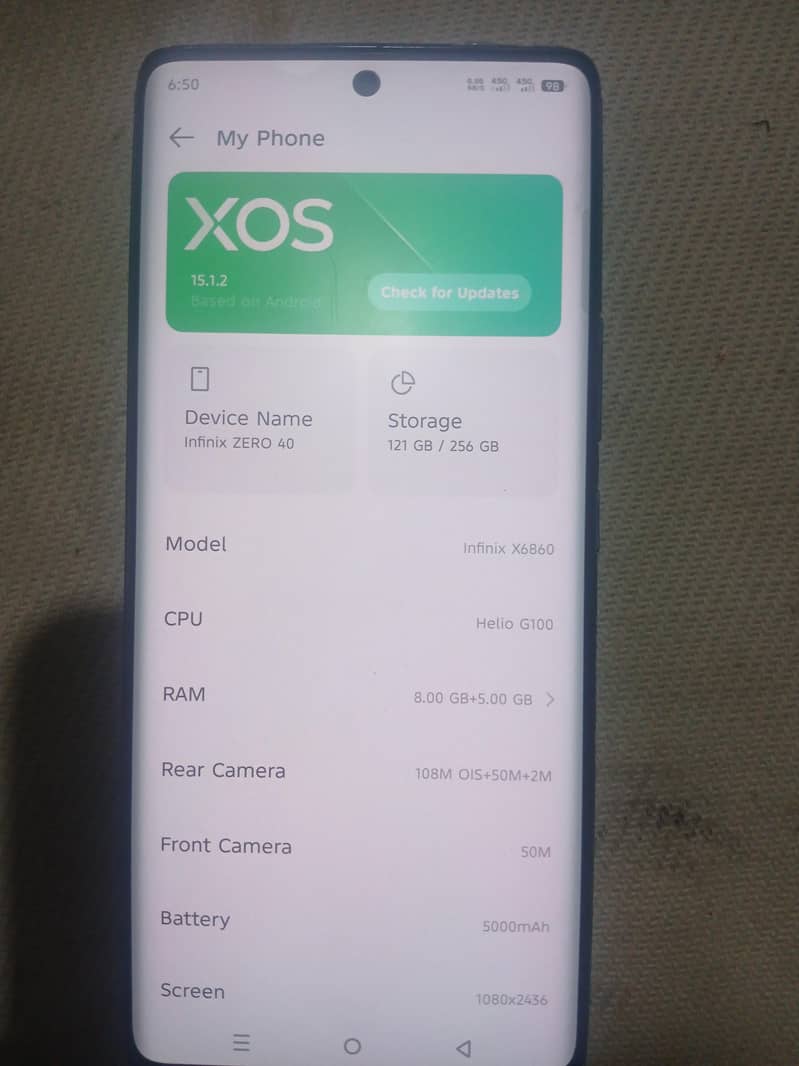 Infinix Zero 40 7