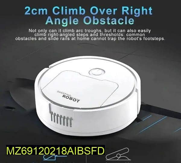 Smart Robot Vacuum Cleaner - Mini Automatic Floor Sweeper 2
