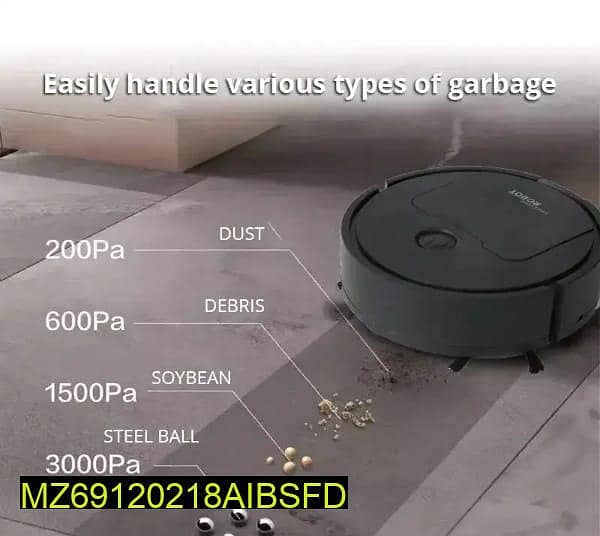 Smart Robot Vacuum Cleaner - Mini Automatic Floor Sweeper 3