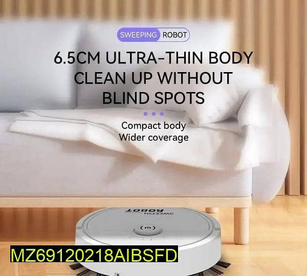 Smart Robot Vacuum Cleaner - Mini Automatic Floor Sweeper 4