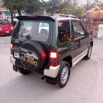 Mitsubishi Pajero Mini 1996,non accidental guaranteed,4x4 working