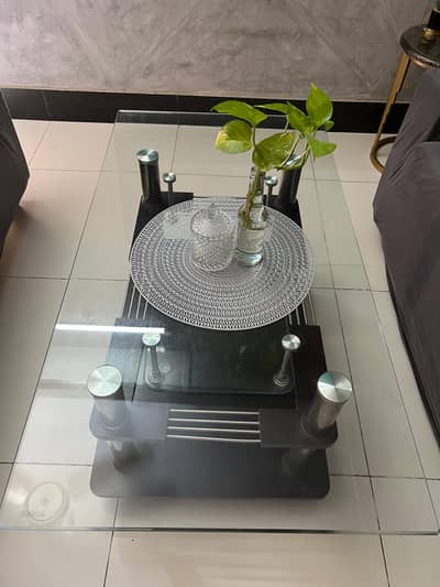 Elegant Glass Coffee Table