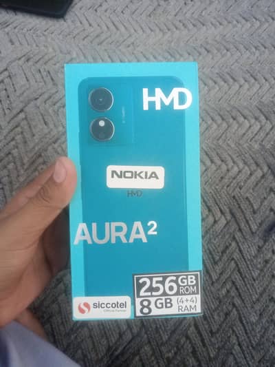 HMD Aura 2 - 8GB RAM 256GB ROM - With Box -