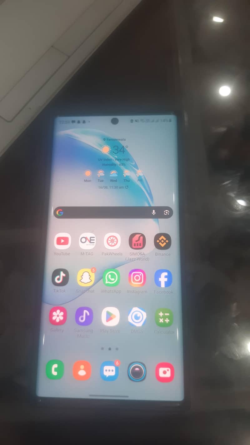 Samsung Mobile Note 10 Plus 1