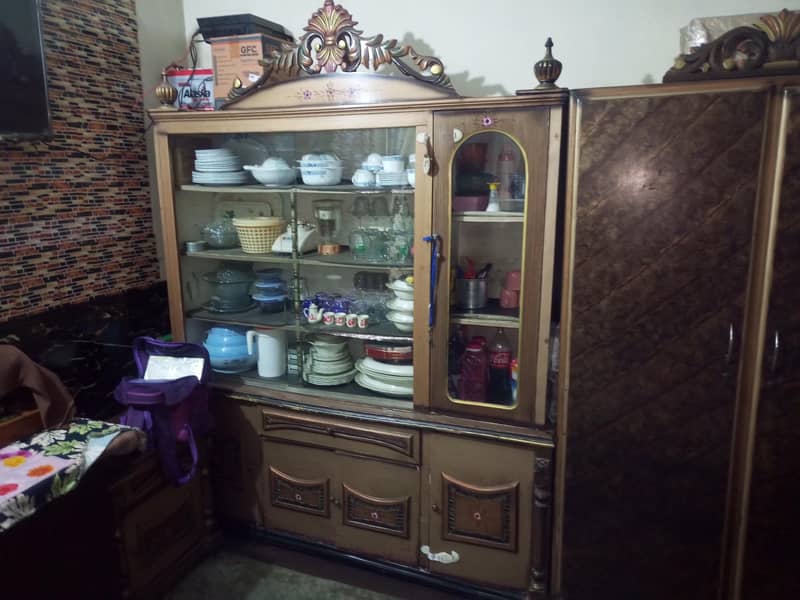 bed set showcase dressing table side tables 2
