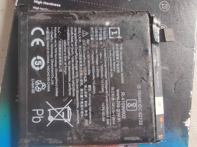 One plus 7t pro Battery Camera 0