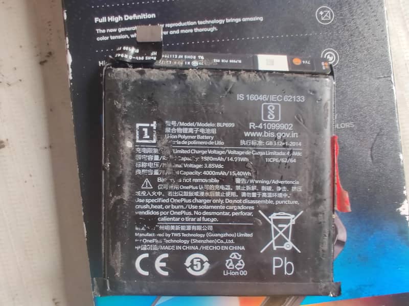 One plus 7t pro Battery Camera 2