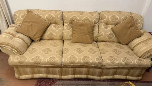 Sofa Set + Center Table & Side Tables for Sale