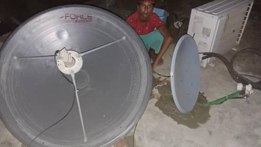 HD dish antenna TV installation 0309.6614600
