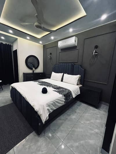 Luxury 1 Bedroom Furnished Apartment for Rent Per Day in Bahria Town Lahore | VIP Short Stay | Night Stay Flat | Per Day