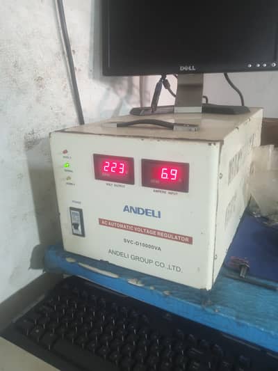 Servo Motor Stabilizer 10000 VA, AVR,  Imported From Dubai
