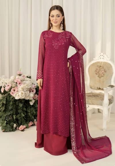 Stitched party wear suit