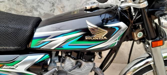 Honda cg 125 2022/23 modal biometric moky par ho gi