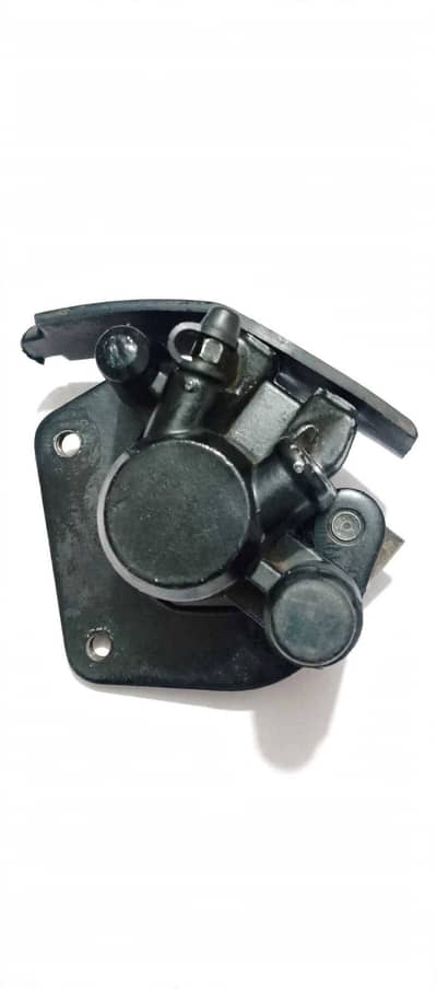 Suzuki GS 150 SE disc brake caliper + Kawasaki gto front hub and gear