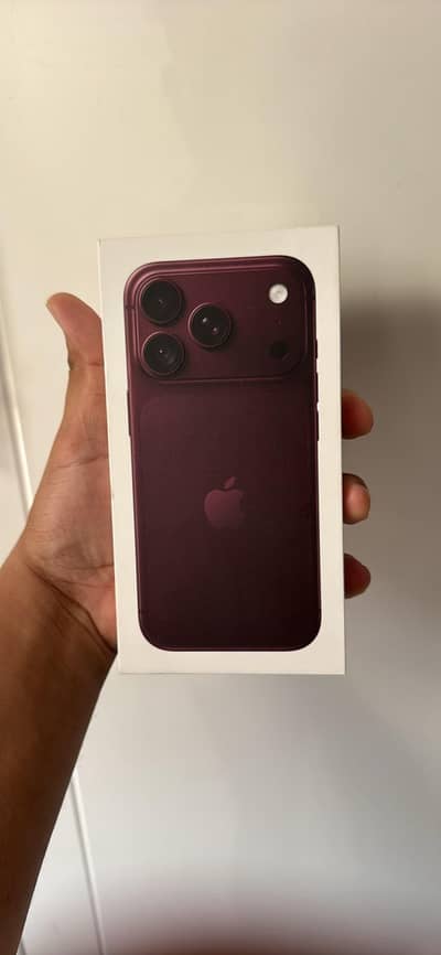 Iphone 18 pro 256gb burgundy