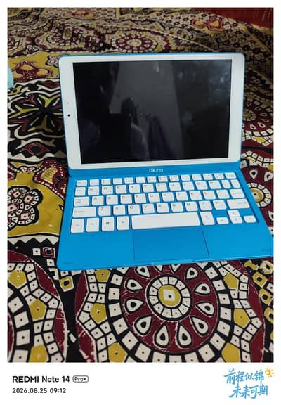 iPad and laptop