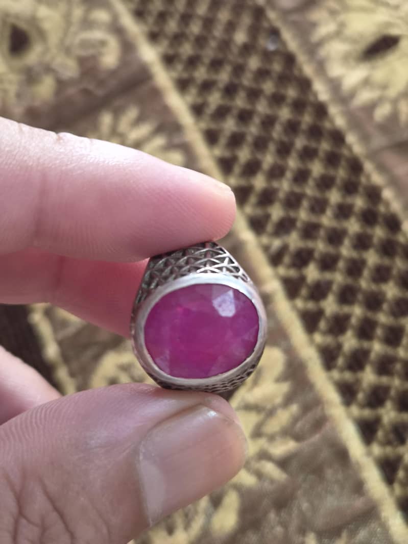 Natural Ruby Ring, 0300-4072011, 0