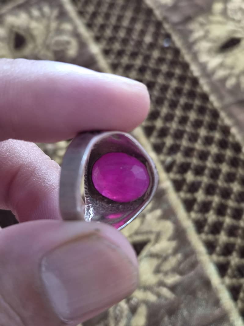 Natural Ruby Ring, 0300-4072011, 3
