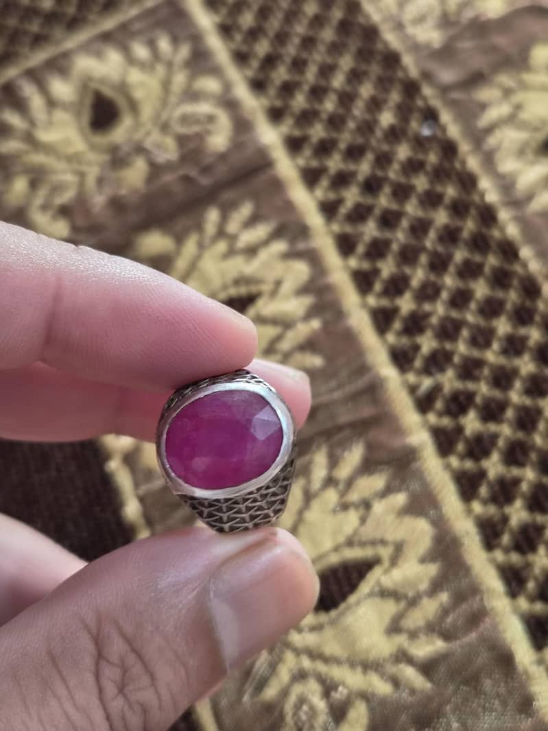 Natural Ruby Ring, 0300-4072011, 4