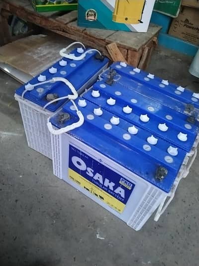 Osaka battery pro 1800 3 Batteries hain