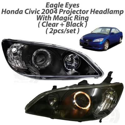 Honda Civic 2005 Eagle Eye Sports Front and backlights
