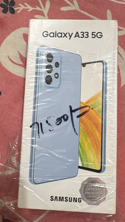 Samsung Galaxy A33 5G 8/128 – Awesome Blue – Screen Damaged