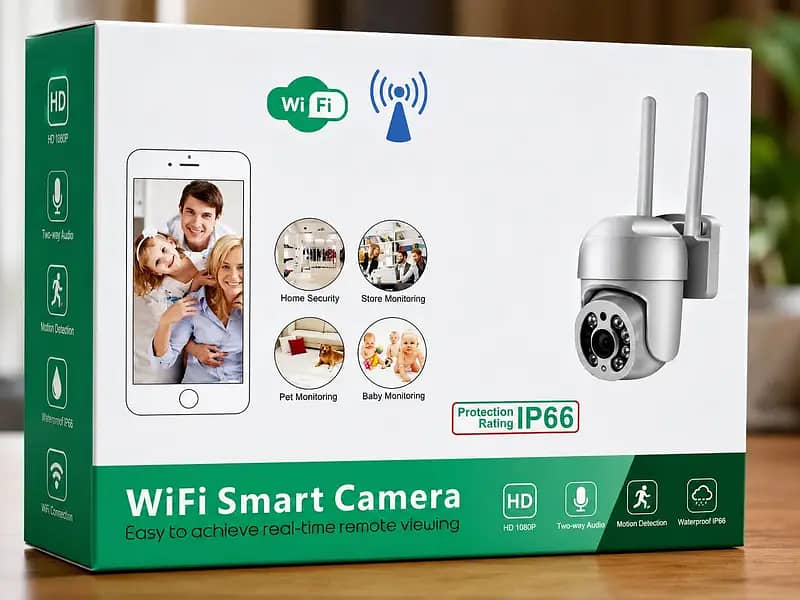 Cctv Smart Wifi Camera / Wireless Security Camera / Cctv | Ip camera 2