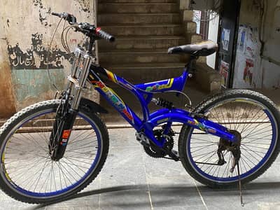 Morgan USA Dual Suspension mountain cycle 18 gear (6x3)-Good Condition