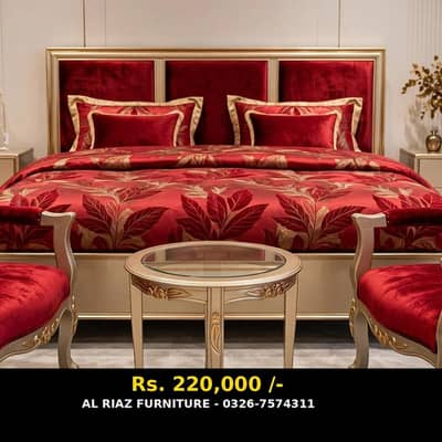 LUXURIOUS BRIDAL SET For sell All Riaz furniture mart