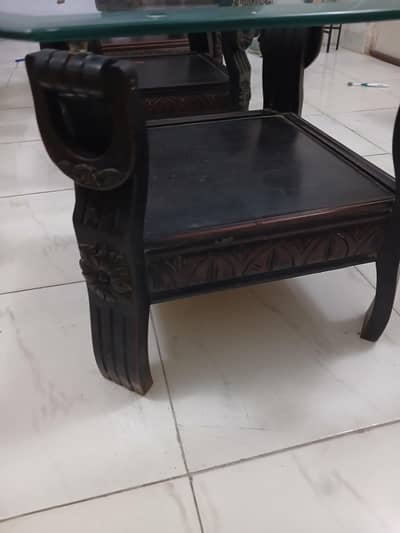 lakri ke Traditional Design coffee table