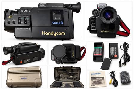 Sony Handycam CCD-V3   (Vitnage antique)