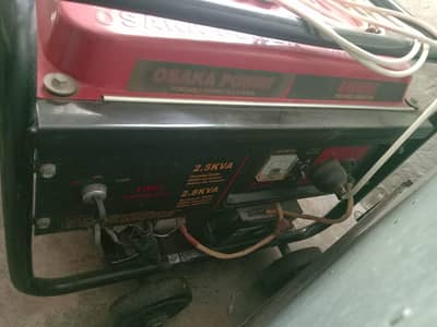 Osaka Power 3KVA Generator - Petrol + Gas - Excellent Condition