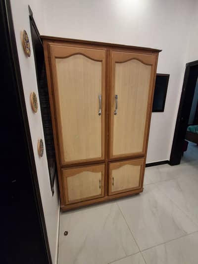 4 door Solid wood wardrobe
