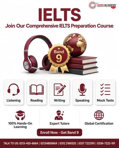 IELTS : Join Our Comprehensive IELTS Preparation Course
