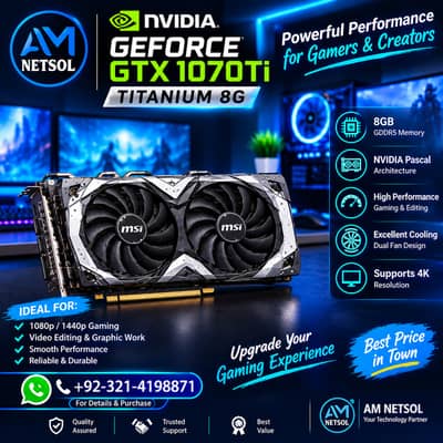 NVIDIA GTX 1070 Ti Titanium 8G