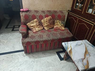 Sofa 7 seater  with Table & Corner