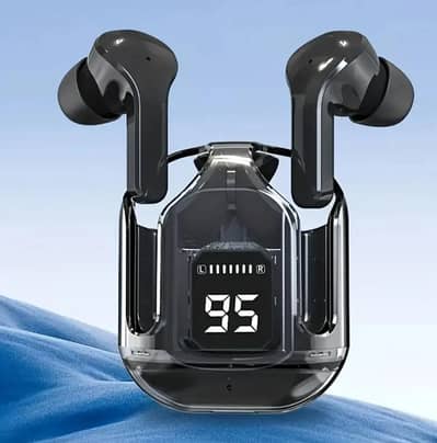 Wireless Bluetooth Earbuds with ENC Noise Cancellation Black