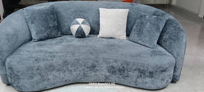 3,2,1 premium bookley fabric,brand wood Victorian sofa set slightly