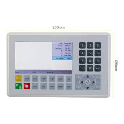 Ruida RDC6445S Co2 cnc Laser Engraver and Cutter Machine panel
