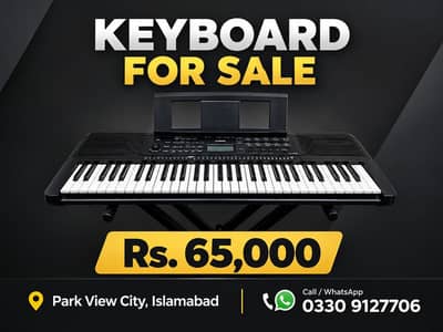 Electronic Keyboard Piano for Sale – Excellent Condition